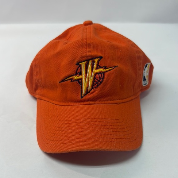 REEBOK GOLDEN STATE WARRIORS HAT LIGHTING BOLT LOGO NBA BASKETBALL OSFA CHAMPS - Picture 2 of 5